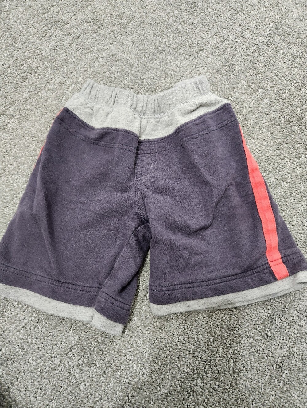 Kids Athletic Shorts with Red Stripe 24 Mth Mish Boys